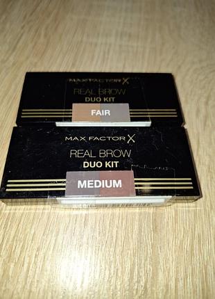 Max factor real brow duo kit - набор для коррекции бровей
