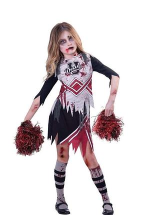 Черлідер зомбі костюм карнавальний черлидер