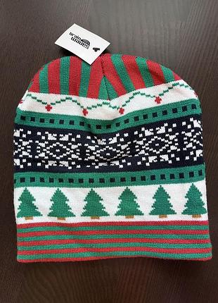 Шапка біні новорічний мотив