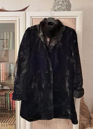 Полушубок з мутона 56 розміру