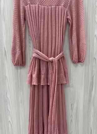 Вʼязана сукня ручна робота