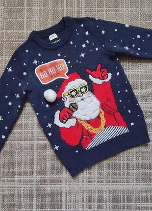 Новорічний теплий светр
