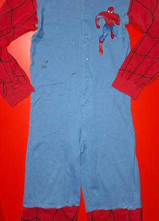 Піжама-комбінезон (кігурумі) людина-павук (spider-man) | 6-8 років
