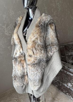 Рысь  жилет пончо