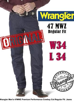 Wrangler 0047mwz джинсы мужские original w34 l34 новые сusa