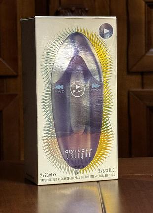 Givenchy oblique play 2x20 мл (2000 рік) перший випуск