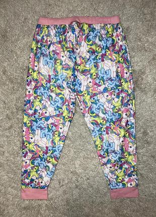 Жіночі теплі піжамні штани великого розміру