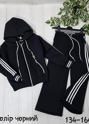 Теплый костюм для девочки