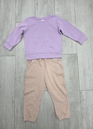 Костюм для ребенка (брюки,кофта) размер 90-98 на 2-3 года