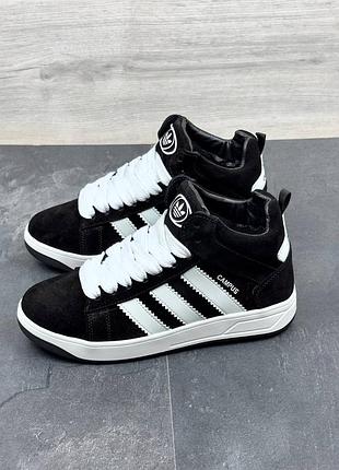 Зимові черевики натуральний нубук