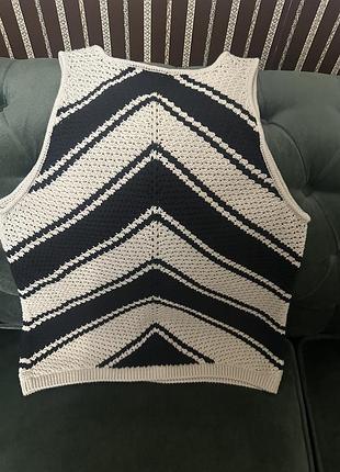 Трикотажна в’язана майка gap, ідеальна! за