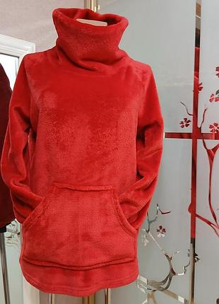 Худак плюшевий з високим воротом