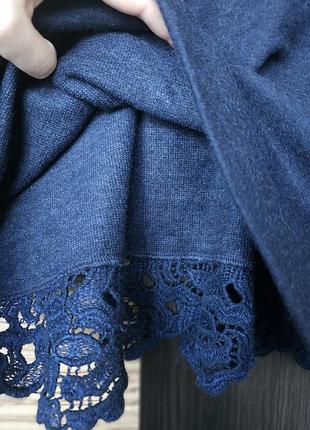 Свитер с кружёвом 4
