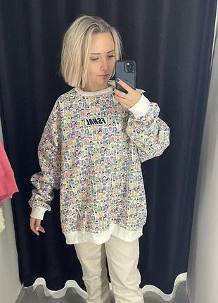 Крутий оверсайз світшот худі светр