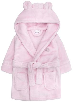 Розовый халат с ушками