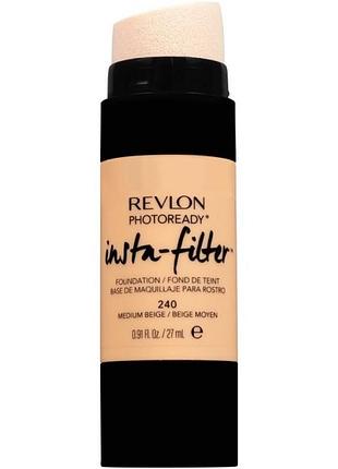 Revlon photoready insta-filter foundation - 240 medium beige