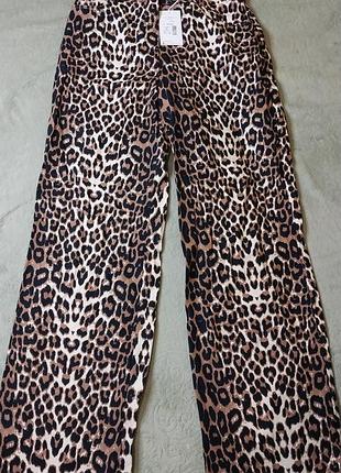 Штани жіночі леопардові