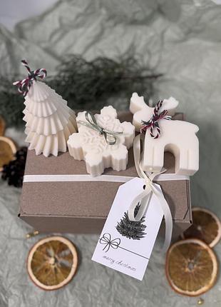 Новорічні свічки, свічки новорічні, набір новорічних свічок, набор новогодних свечей, новогодние свечи, новорічний подарунок, новогодний подарок,