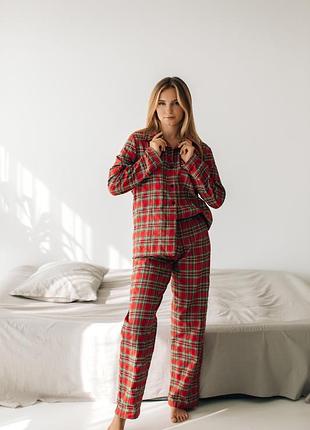 Картата піжама жіноча