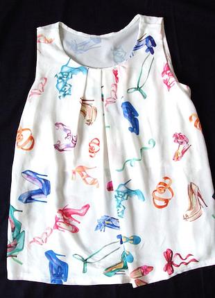 Блуза повітряна,красива,яскрава і ошатна