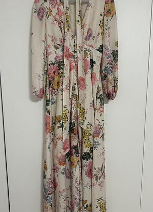 Жіноча квіткова ніжна сукня