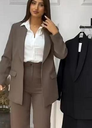 Костюм брючный на подкладке пиджак брюки
