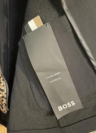 Стильний чорний жакет boss стиль «спорт шік» з коміром(відстебаеться) р.м(l) 3