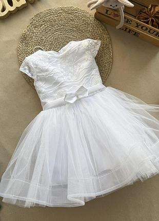 Платье снежинка 1-3 года