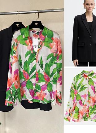Піджак з сорочкою zara