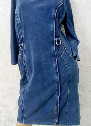 Невероятно красивая, под джинс, коттоновая, хлопковая, приталенная, с карманами