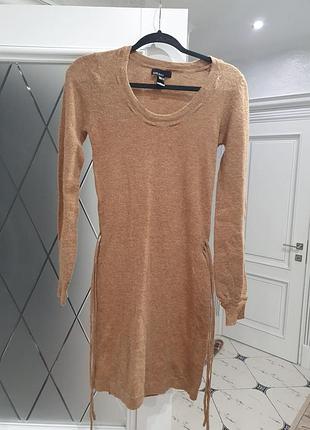 Базовое платье из шерсти mango