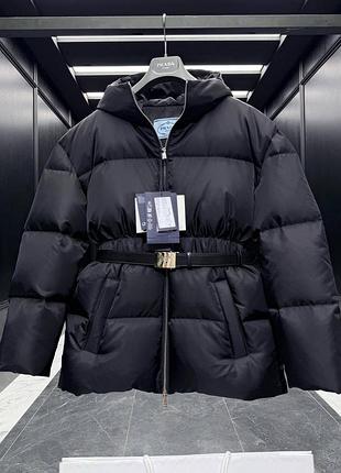 Найтиповіший пуховик люкс якість прада пуховик женский с поясом люкс качкство