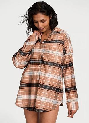 Піжама з подовженою рубашкою вікторія сікрет