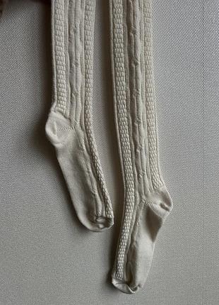 Високі вʼязані гольфи