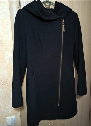 Пальто теплый размер s