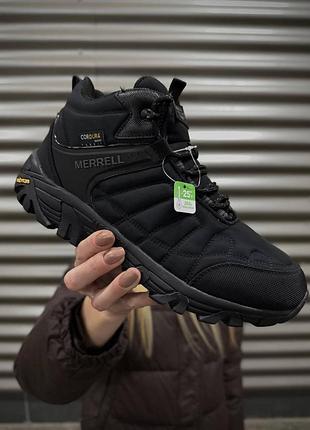 Зимние кроссовки merrel moc ii мех