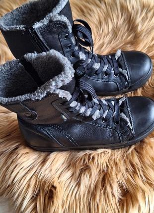 Утеплённые высокие кеды-ботинки superfit gore-tex