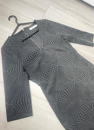 Елегантна, святкова сукня із люрексною ниткою