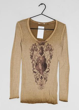 Лонгслив кофта кофточка с черепом marvel &amp; royal винтаж винтажная y2k авантгард fairycore стразы