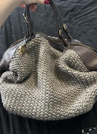 Шикарна шкіряна сумка