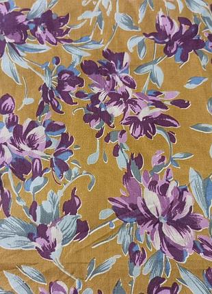 Отрез ткани хлопок батист набивной италия