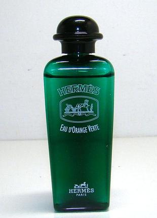 Миниатюра hermes eau d orange verte. оригинал. винтаж.