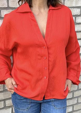 Італійська сорочка віскоза нейлон