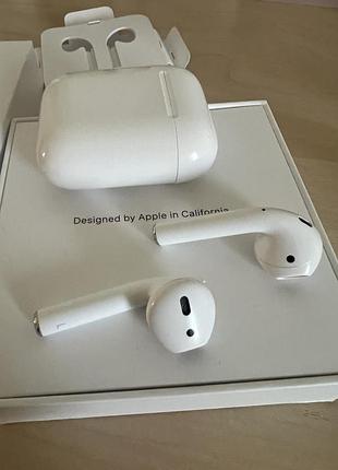 Apple airpods навушники бездротові оригінал