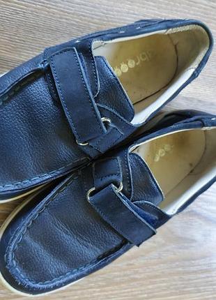 Кеди туфлі мокасини для хлопчика шкіра літні