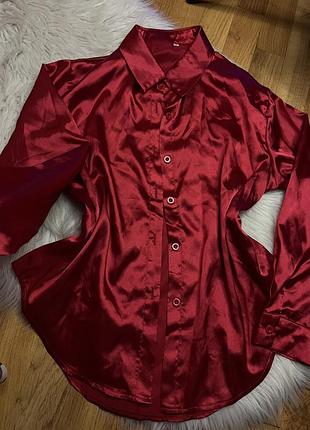 Готична шовкова рубашка