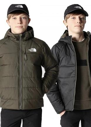 Куртка двусторонняя для мальчика the north face,оригинал