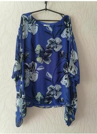 Футболка, блуза асиметрия 50-54р