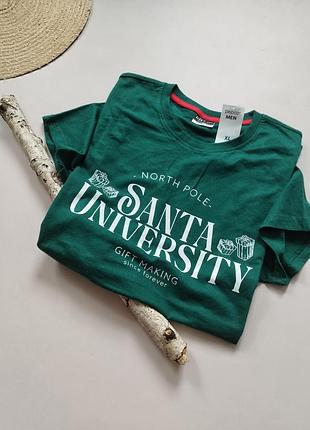 💜темно зеленого футболка для парня / мужчины от бренда 💞 pepco 

🧷 по бірці на розмір xl

📌 длина 78 см, полухват груди 58 см