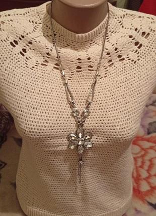 Кофта вязаная крючком